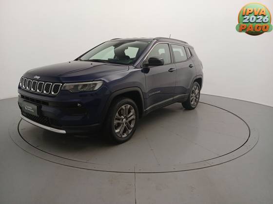 JEEP COMPASS 1.3 T270 TURBO FLEX LONGITUDE AT6 JEEP COMPASS 1.3 T270 TURBO FLEX LONGITUDE AT6